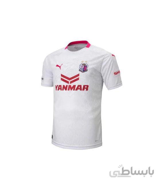 لباس باشگاهی تیم سیرزو اوساکا ژاپن CEREZO OSAKA AWAY WHITE 2020-2021