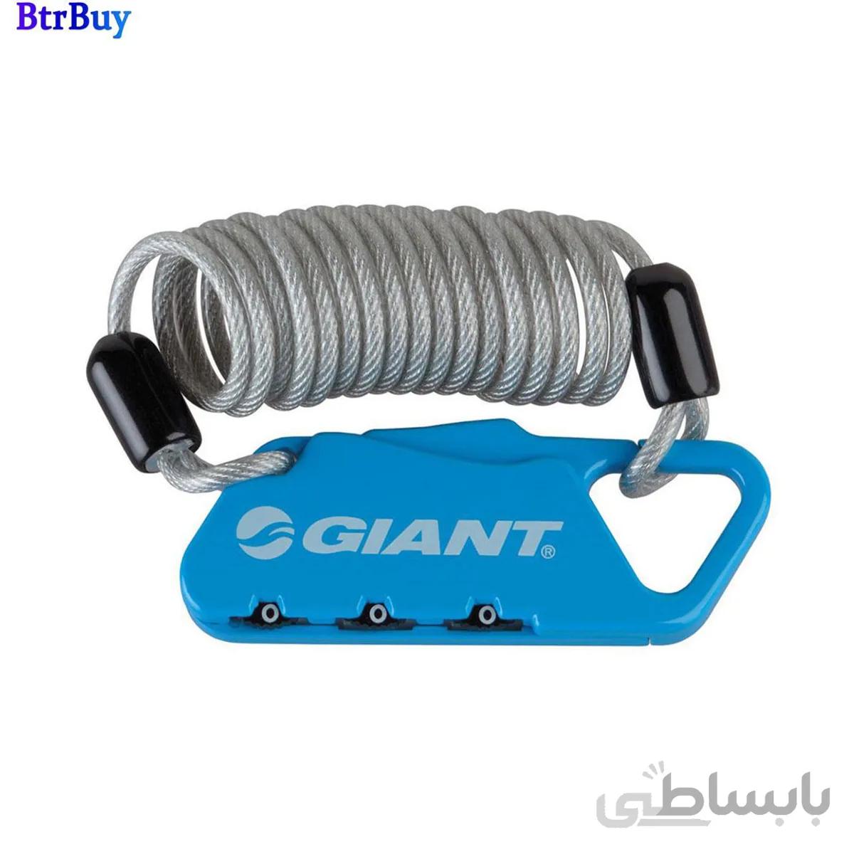 قفل دوچرخه جاینت مدل flex combo air طول ۱۵۰ سانتی متر