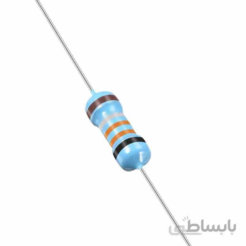 مقاومت 56 کیلو اهم 1/4 وات 1 درصد