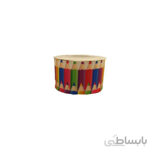 روبان گروگن 4 سانت طرح دار متری کد 3106G