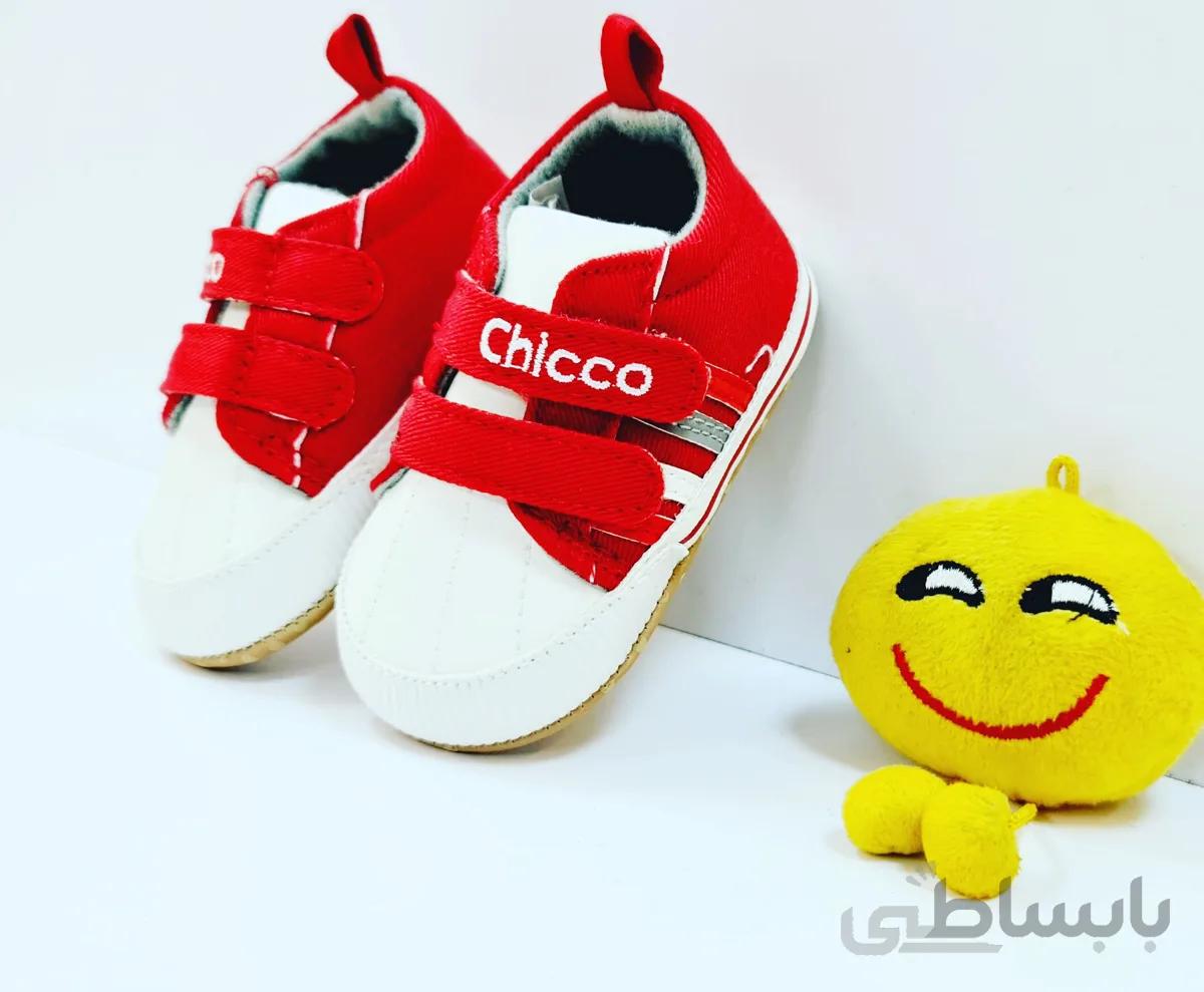 پاپوش چیکو قرمز 2 چسب