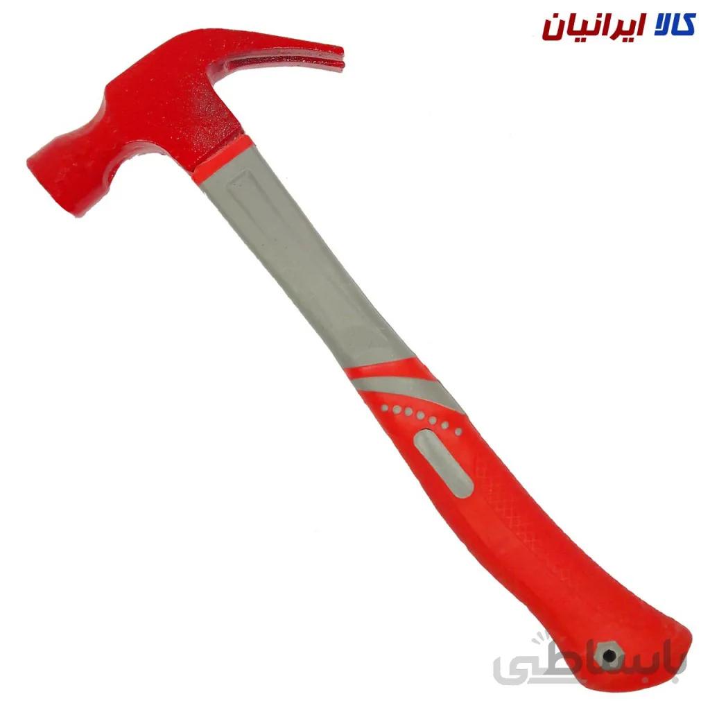 چکش دوشاخ 250 گرمی با دسته فایبرگلاس