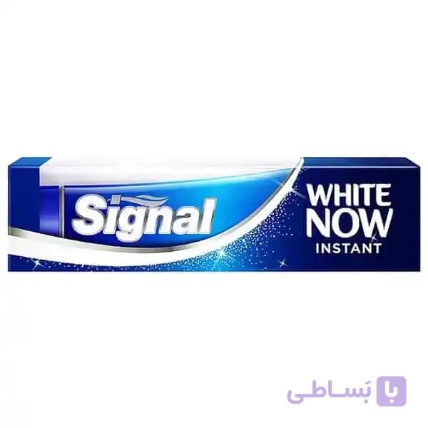خمیر دندان سیگنال سری White Now تیوب 75 میلی لیتر