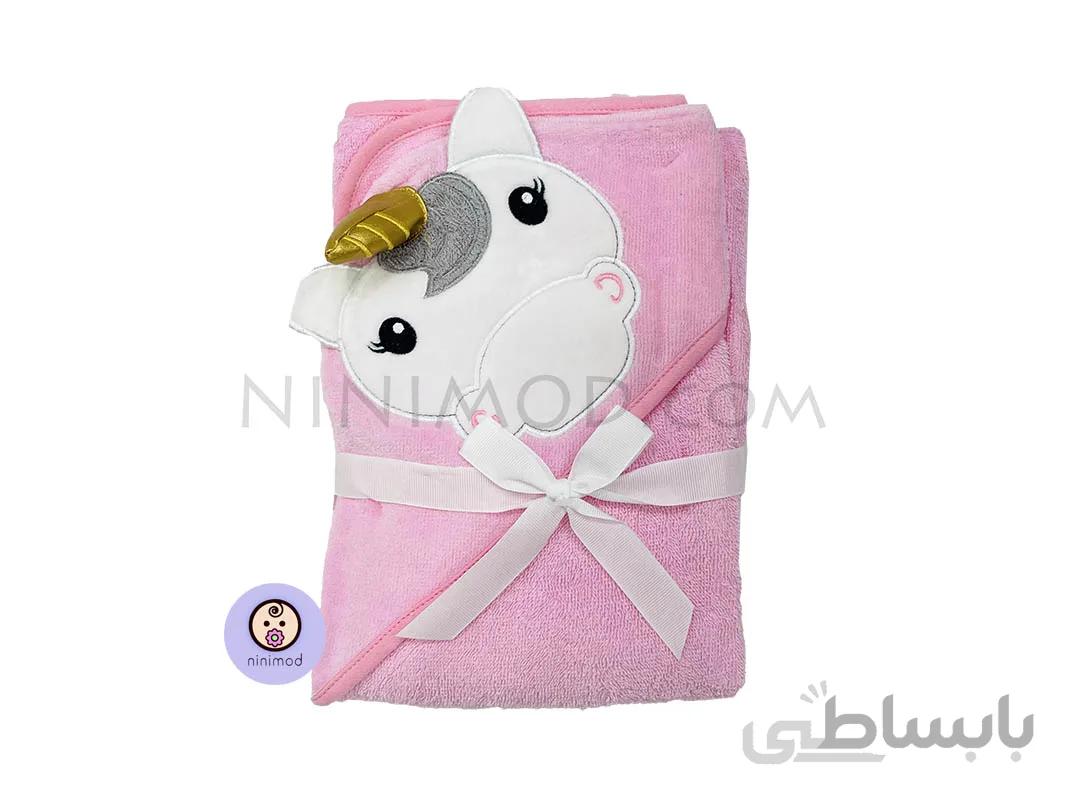 حوله کلاه دار M&G طرح Unicorn