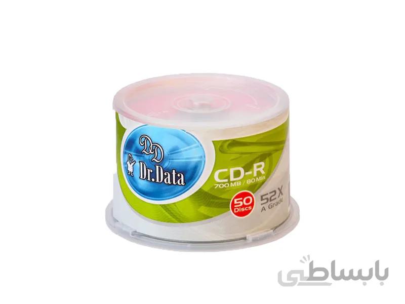 سی دی خام دکتر دیتا 52x بسته 50 عددی ا Dr.Data 52X CD-R 50 Pack