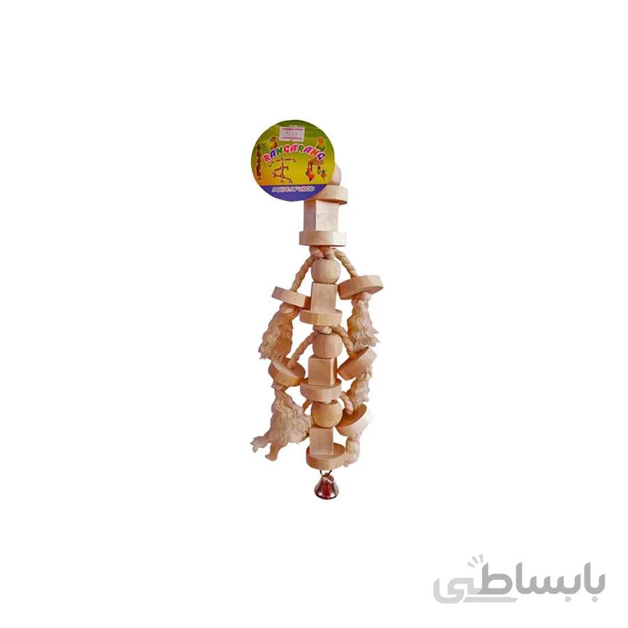 اسباب بازی چوبی طوطی مدل Ab.3032.b