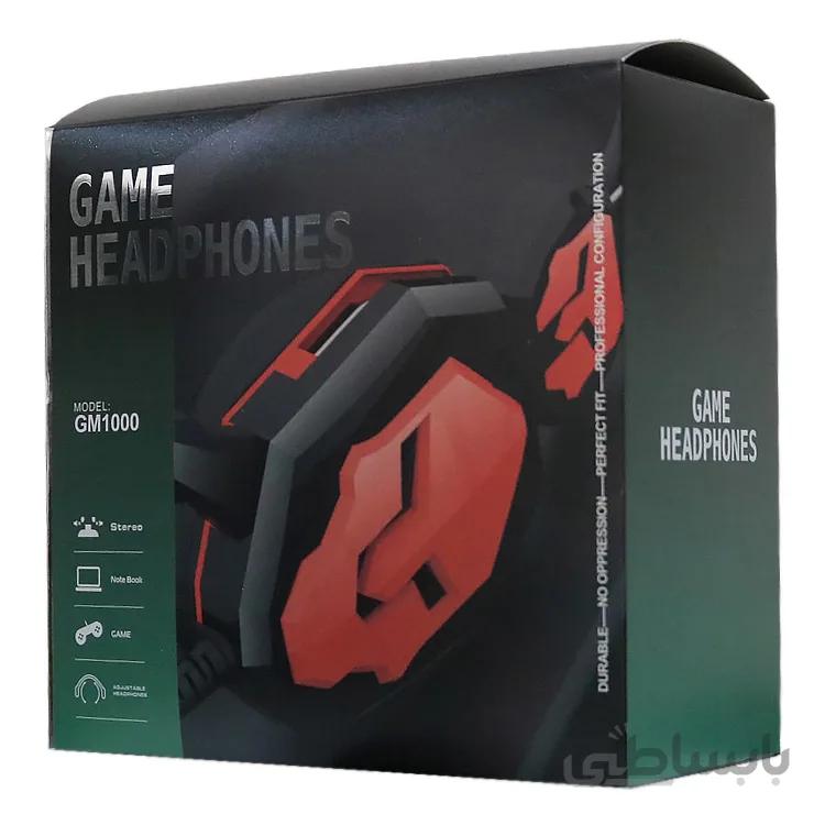 هدفون گیمینگ مدل GM-1000 ا (Headphone Gaming GM1000)
