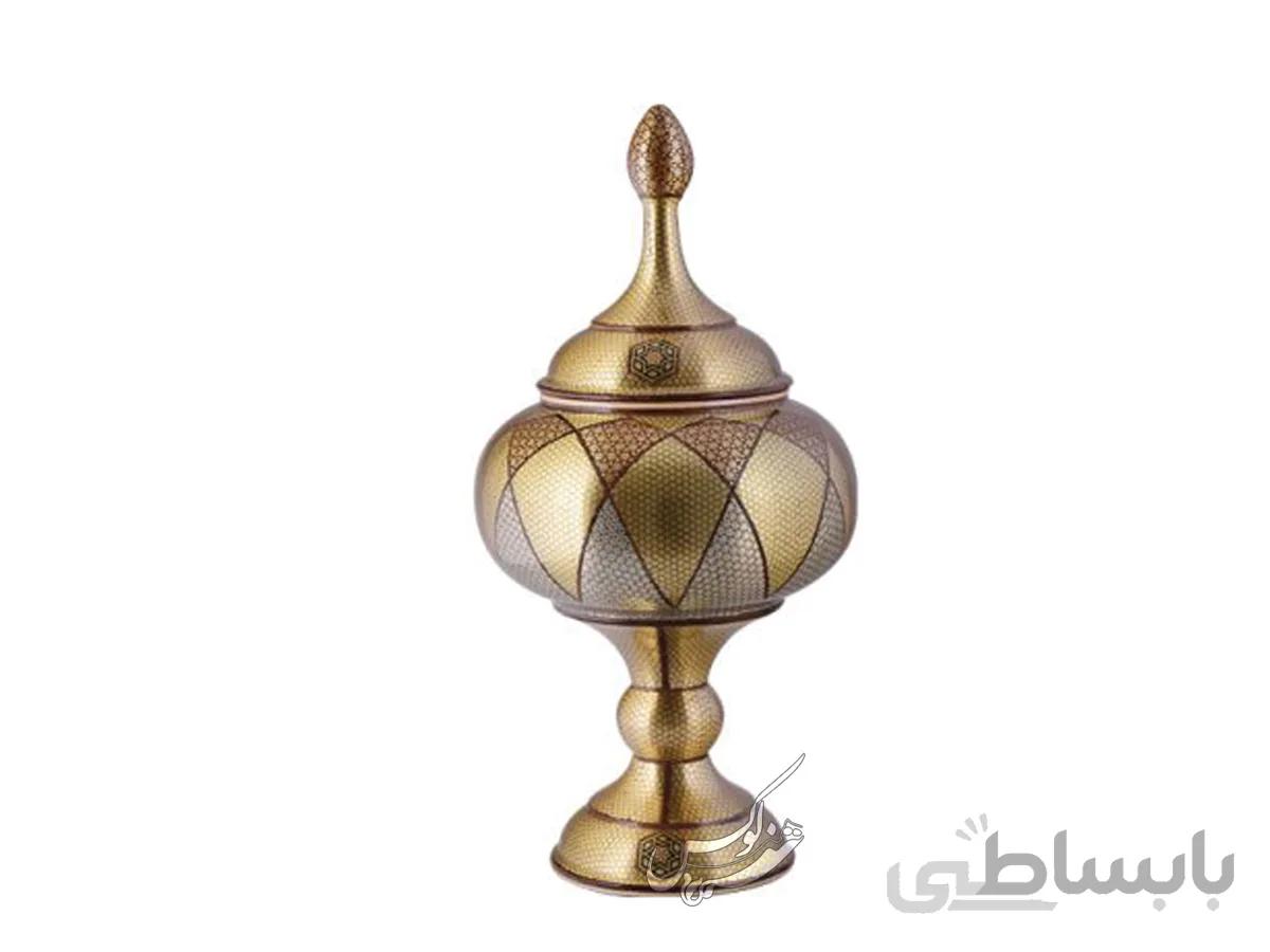 شکلات خوری خاتم VIP گره برند آقاجانی
