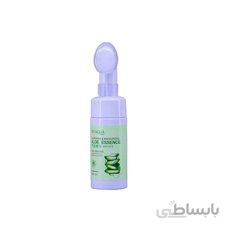 فوم شستشوی صورت براش دار آلوئه ورا بیوآکوا