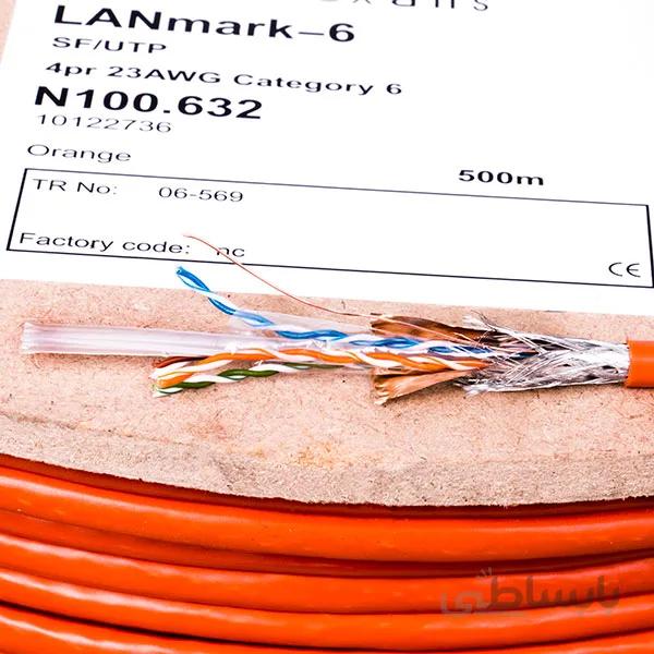 کابل شبکه Nexans از نوع Cat6 SF/UTP مدل LANmark-6 متراژ متغیر