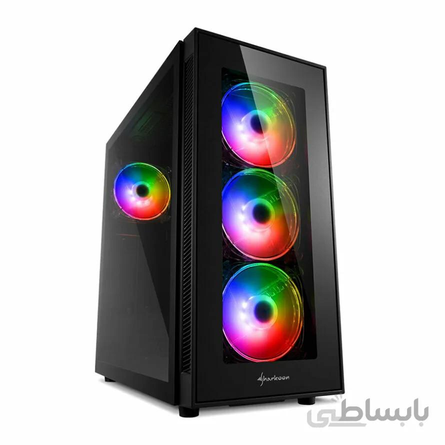 کیس شارکن TG5 Pro RGB ا Sharkoon TG5 Pro RGB Mid Tower Case