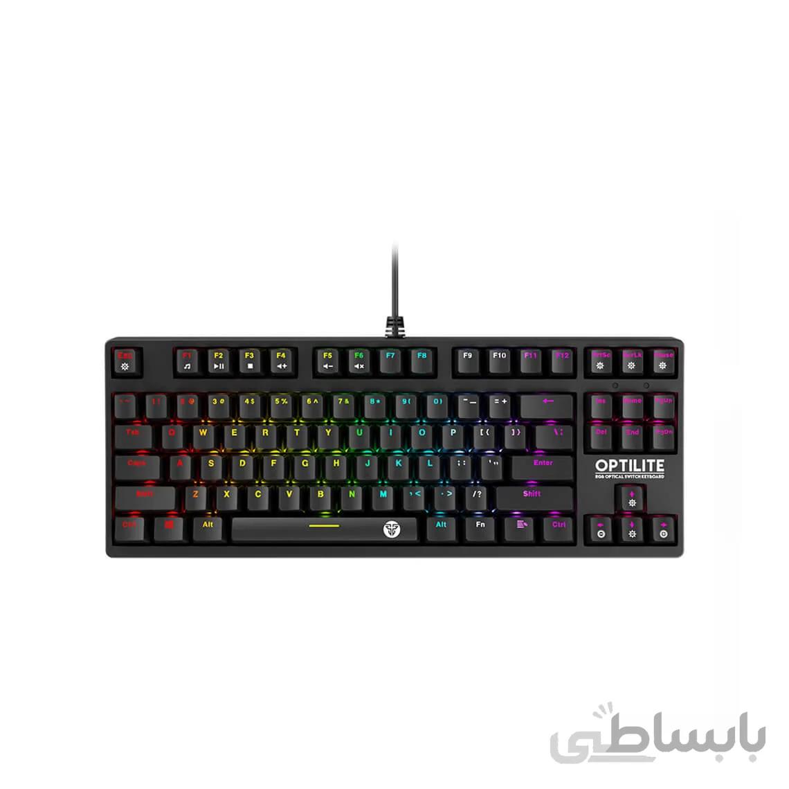کیبورد گیمینگ Fantech مدل OPTILITE