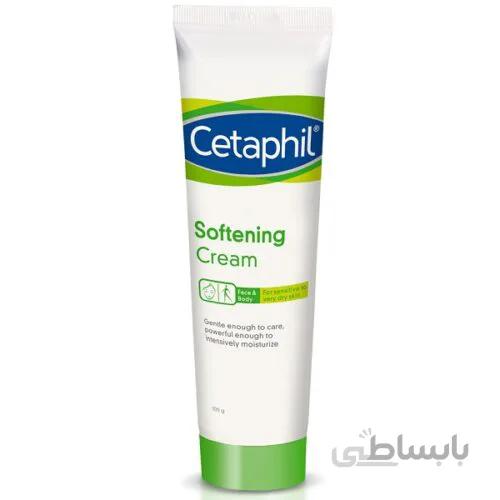 کرم مرطوب کننده ستافیل Cetaphil | نرم کننده و آبرسان قوی | ۱۰۰ میل ا Cetaphil Softening Cream 100g