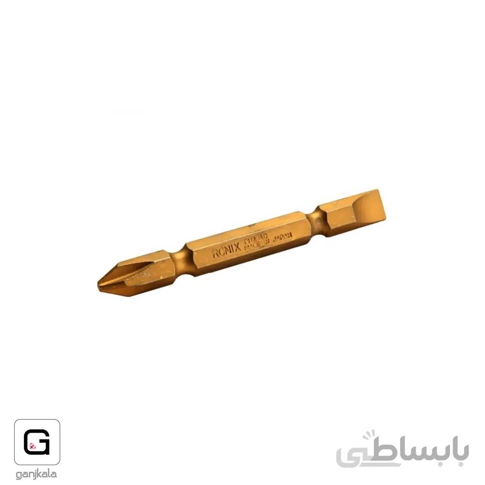 نوک پیچ گوشتی رونیکس تیتانیوم سایز PH2 و SM6 مدل RH-5410