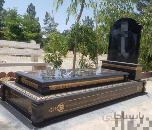 سنگ قبر گرانیت اصفهان کد71