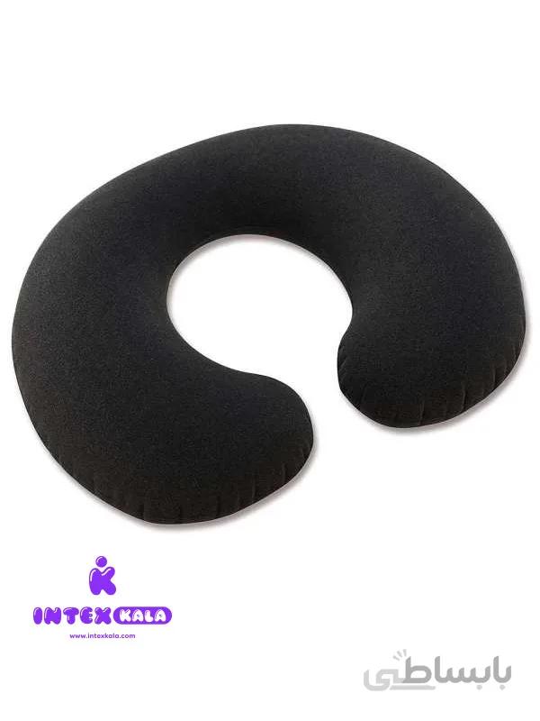 بالش دور گردنی بادی اینتکس مدل Black ا Intex inflatable neck pillow model Black