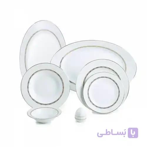 سرویس چینی زرین 6 نفره غذاخوری هدیه طلایی (28 پارچه)