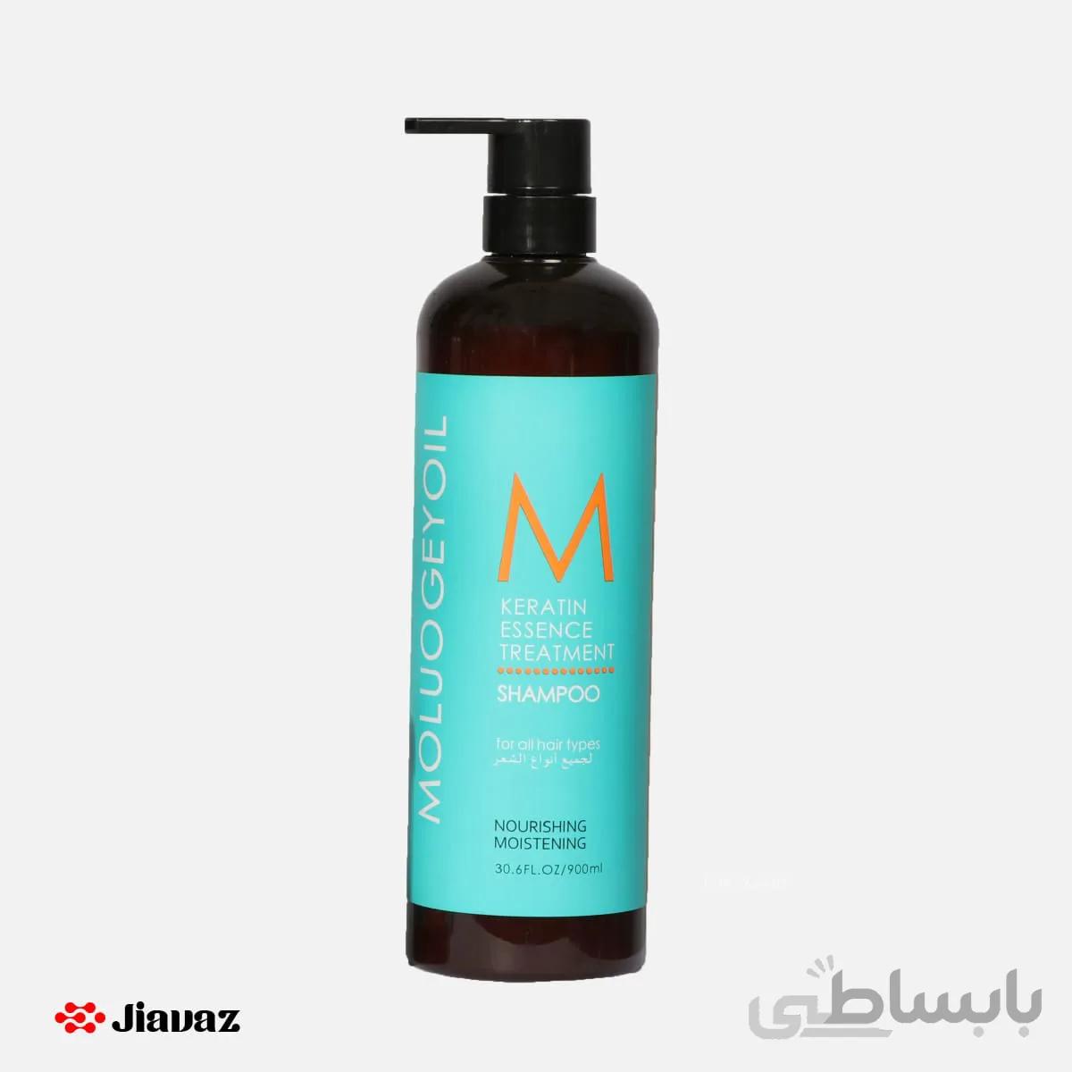 شامپو مولوجی اویل فاقد سولفات حجم 900میل Moluogeyoli ا Moluogeyoli Keratin Essence Shampoo 900ml