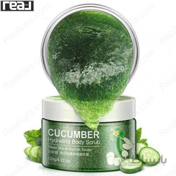 اسکراب بدن خیار بیو آکوا BIOAQUA CUCUMBER Hydrating Body Scrub