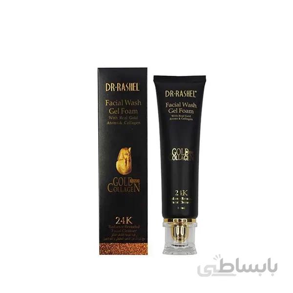 ژل و فوم شستشوی صورت طلا دکتر راشل Facial Wash