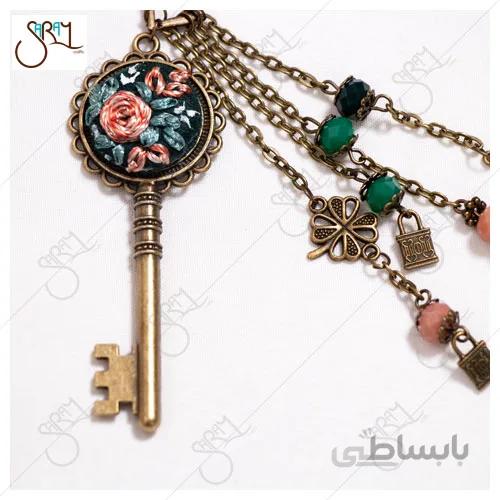 جاکلیدی فانتزی دخترانه طرح کلید مدل 17100