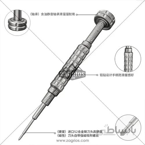 پیچ گوشتی تکی امویی Amaoe AD 2D