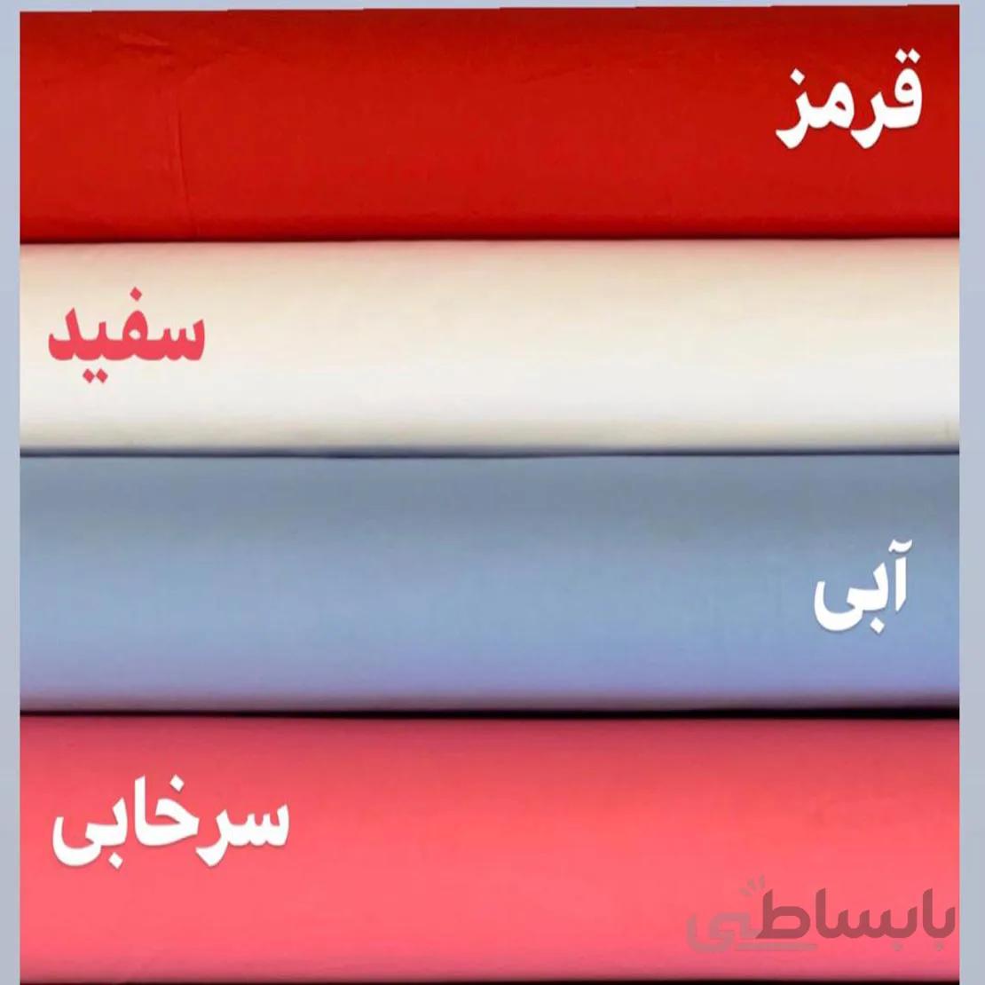 نیم ست ملحفه دونفره 160 ملرز ساده سرخابی رانفرس