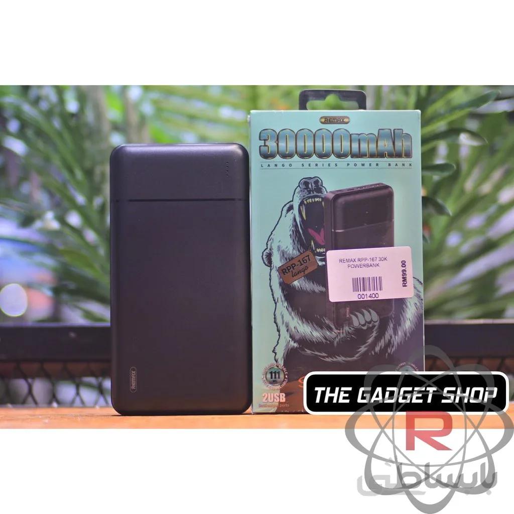 پاور بانک 30000mAh ریمکس مدل RPP-167
