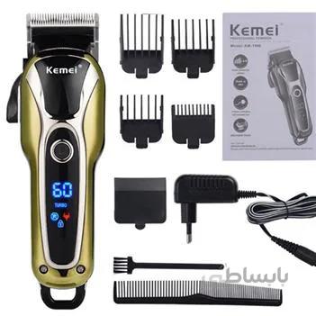 ماشین اصلاح موی سر و صورت کیمی KEMEI مدل KM-1990 ا Kimi KEMEI KM-1990 hair and face shaving machine