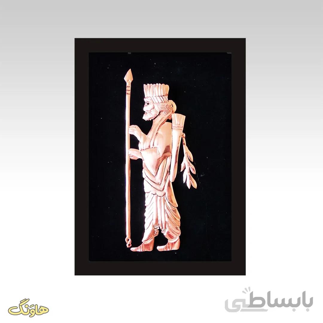 تابلو معرق سرباز هخامنشی A18
