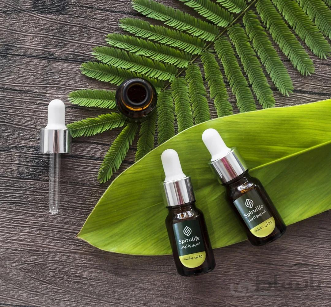 روغن بنفشه اصل پایه زیتون اسپیرولایف 30 سی سی