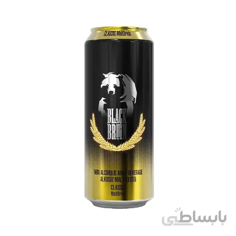 آبجو بدون الکل کلاسیک بلک برون ۵۰۰ میلی لیتر