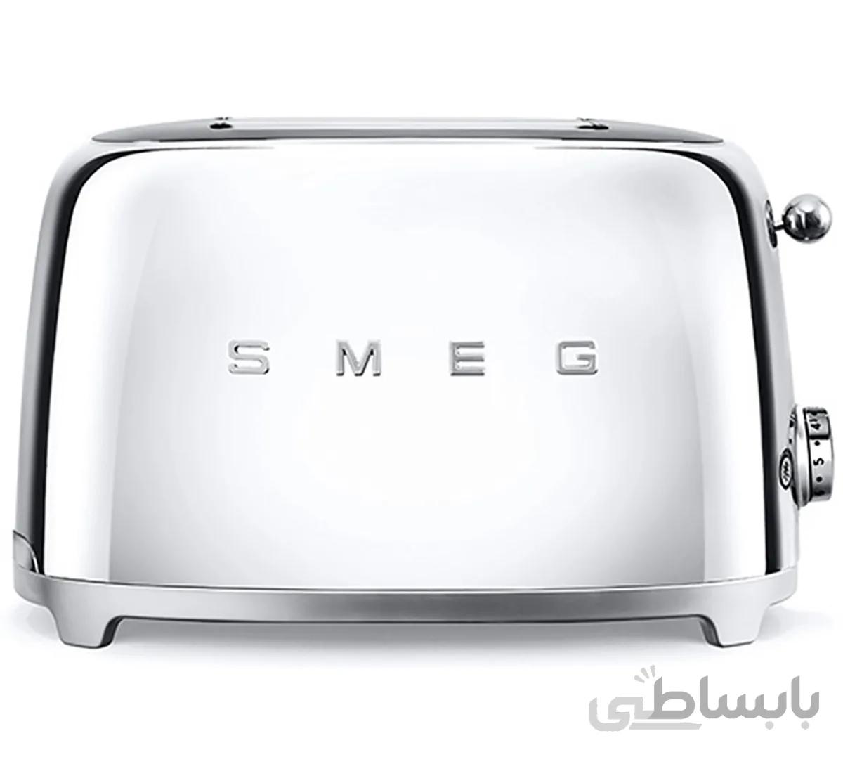 توستر اسمگ SMEG TSF01SSUK 50s Retro Style Toaster (950 W, Chrome) رنگ استیل