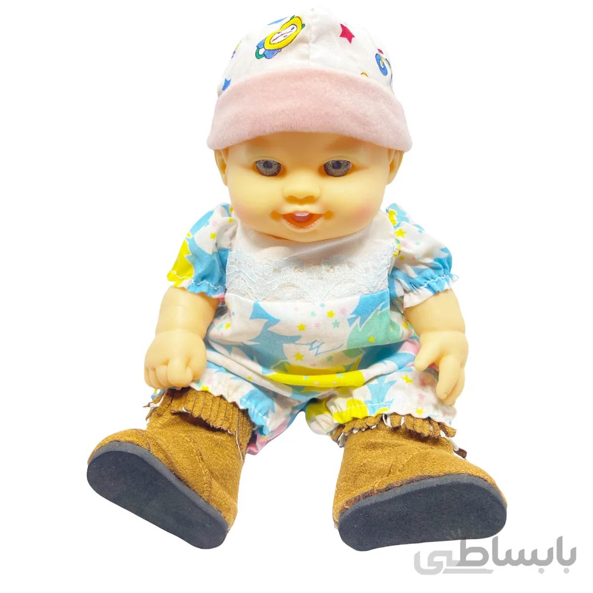 عروسک طرح نوزاد کد 5060 ارتفاع 23 سانتی متر
