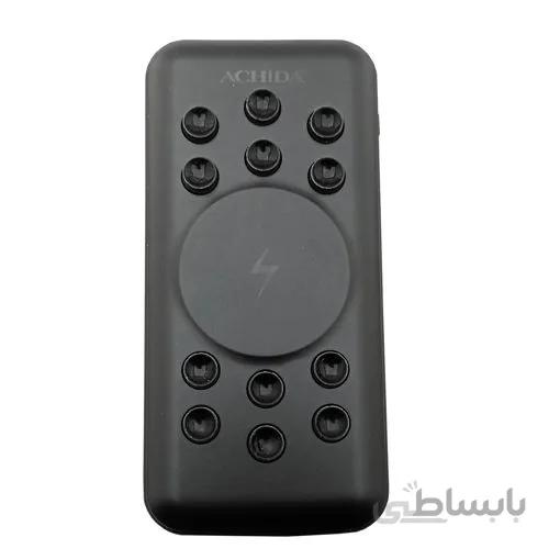 پاوربانک وایرلس آچیدا مدل 20-P5 ظرفیت 10000 میلی آمپر ساعت