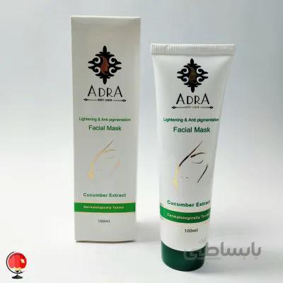 ماسک جوان کننده پوست آدرا (ADRA) حاوی عصاره خیار حجم 100 میلی لیتر