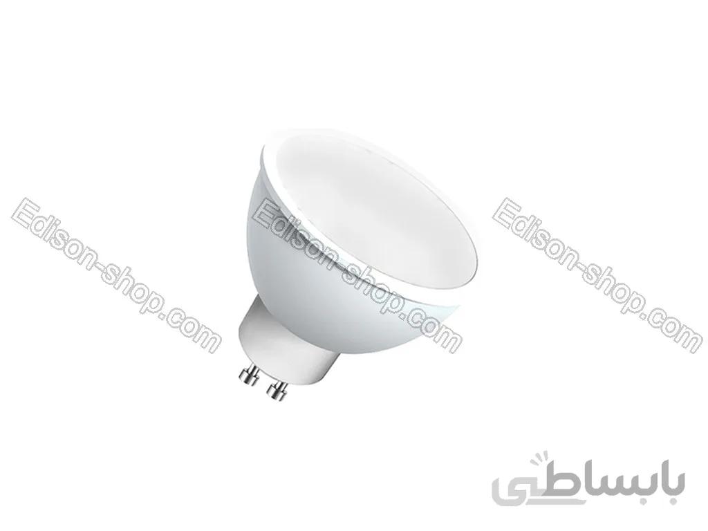 لامپ هالوژن 7 وات SMD\LED سیماران مهتابی(سفید) سرپیچ GU10