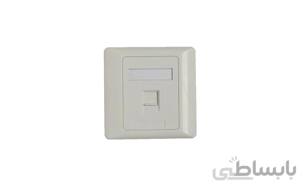 فیس پلیت تک پورت امپ ا Single port amp faceplate
