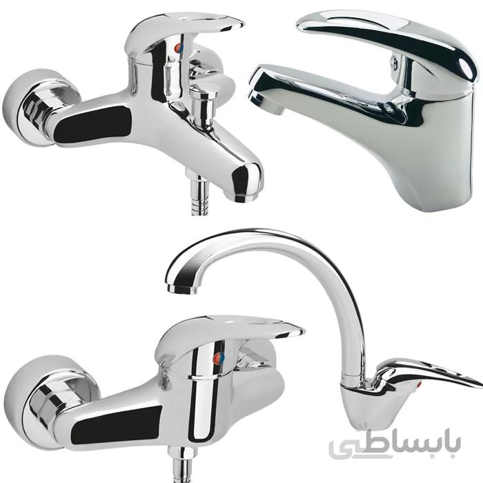 ست شیرآلات کسری مدل ساحل