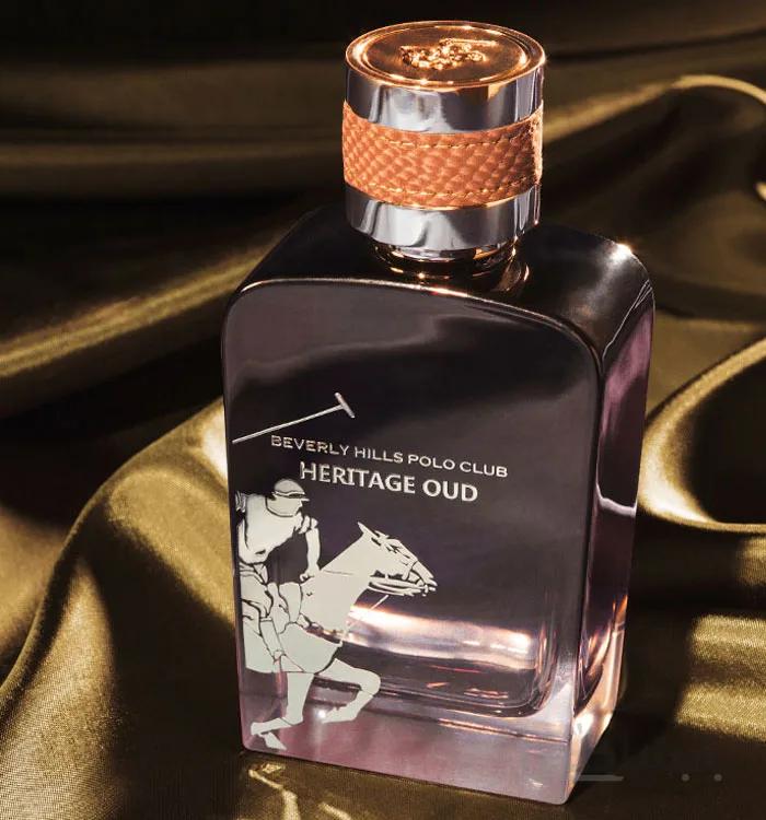 ادو پرفیوم مردانه هریتیج عود بورلی هیلز پولو کلاب ا Beverly Hills Polo Club Heritage Oud EDP