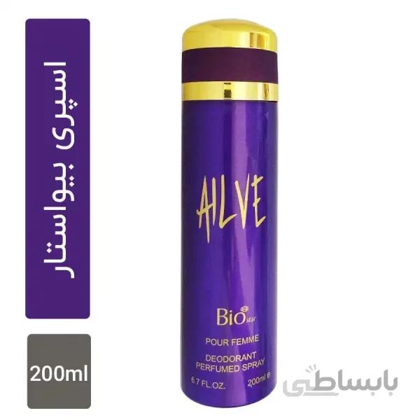 اسپری بدن زنانه بیو استار مدل Bio star AILVE