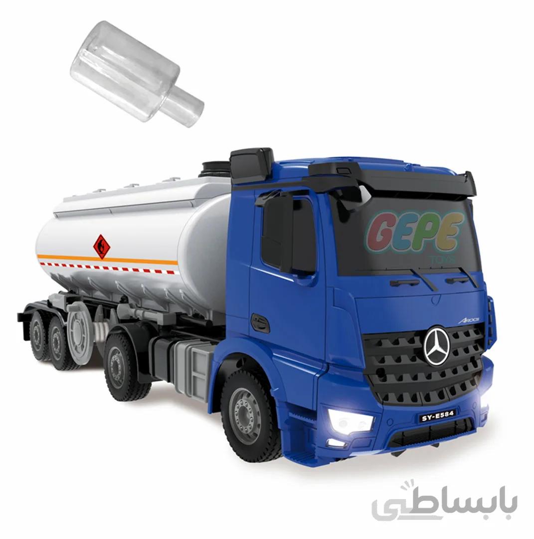 ماشین تانکر روغن پاش بنز