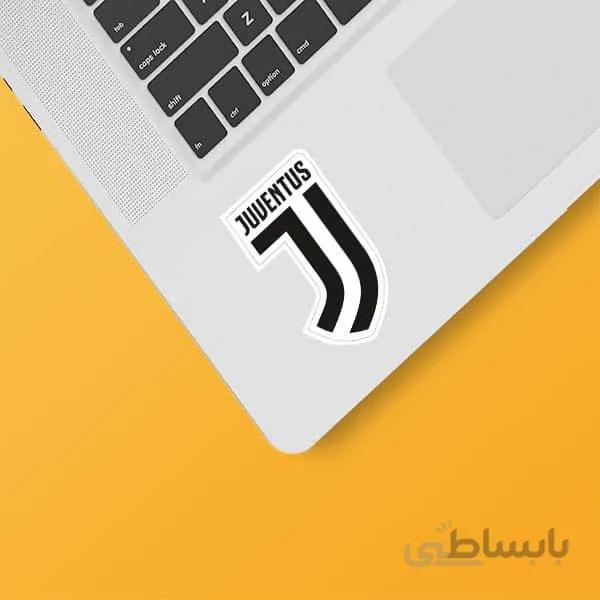 استیکر لپ تاپ طرح Juventus کد ۰۱