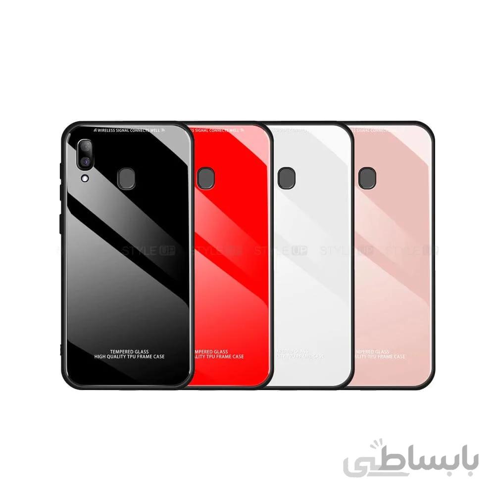 قاب گوشی سامسونگ Samsung A30 مدل پشت گلس