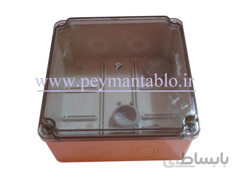 جعبه تقسیم برق (درب شفاف) پلاستیکی World-Plast 15*15*8