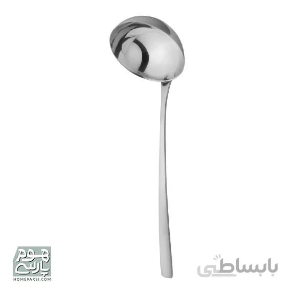ملاقه سوپ ناب استیل مدل فلورانس