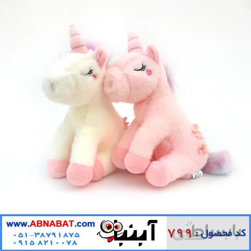 عروسک اسب تک شاخ Flower unicorn
