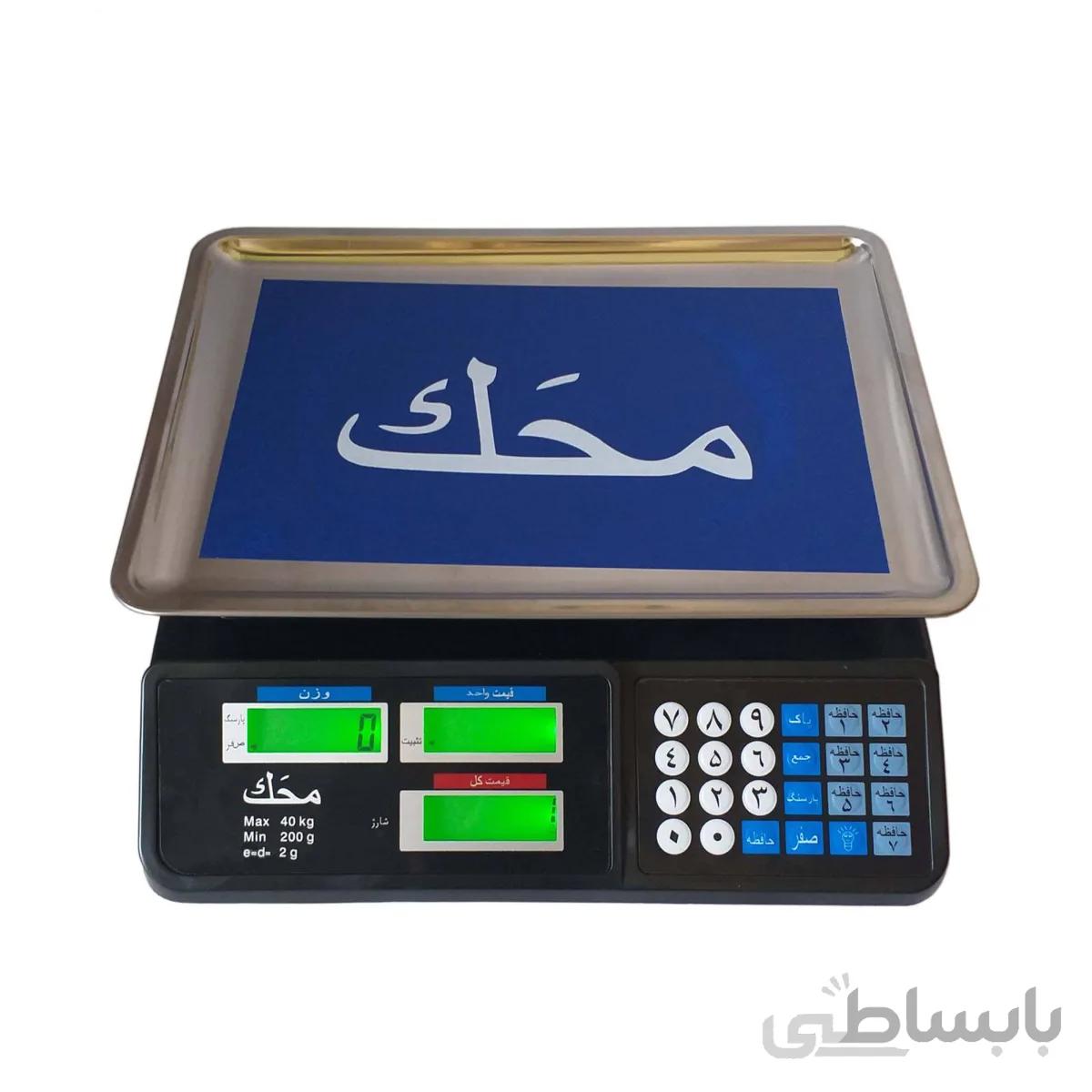 ترازو فروشگاهی محک مدل 40B2