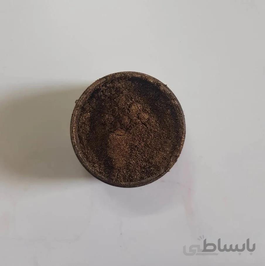 رنگ پودری صدفی قهوه ای روشن