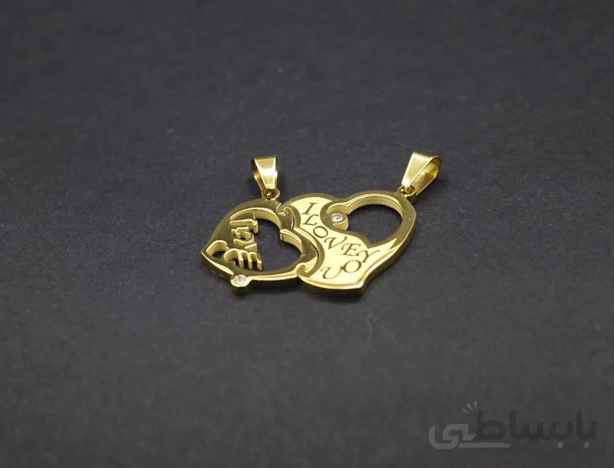 گردنبند قلب دو تکه - G41